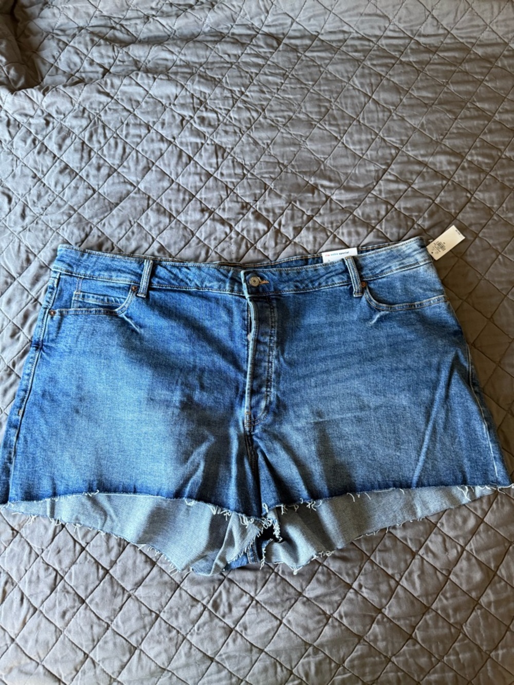 Old Navy Denim Sky-High Cutoff Frayed Shorts